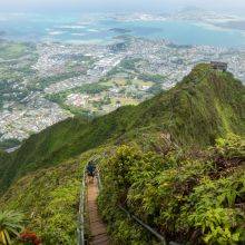 Haiku Stairs in Oahu, Hawaii - The Legal Way from Moanalua Valley