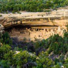 The Ancient Cliff Dwellings at Mesa Verde