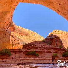 Jacob Hamblin Arch in the Coyote Gulch - Location - Map - 11 Tips