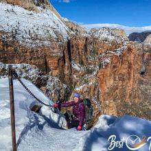 Zion National Park in the Winter and How to Win an Angels Landing Permit