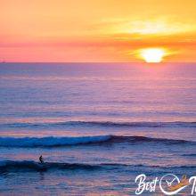 Sunset Cliffs and Cave in San Diego at Point Loma