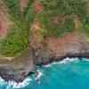 Na Pali coast view from the heli