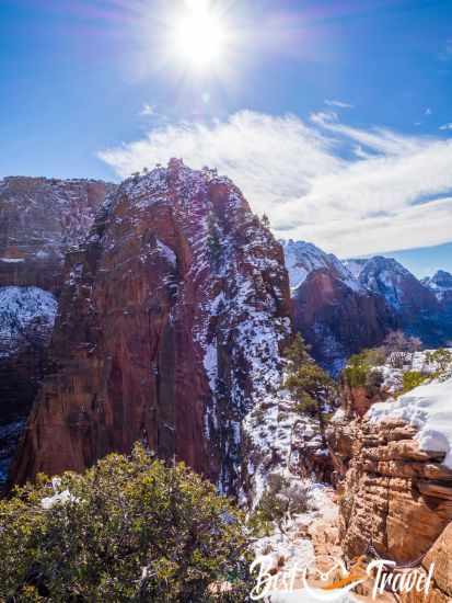 Angels Landing the permit part