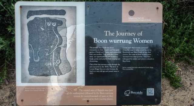 Information Board on the Coastal Art Trail