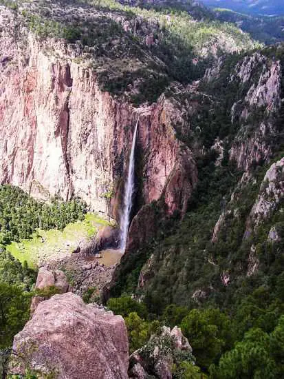 Basaseachi Falls after heavy rainfall