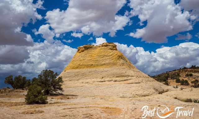 A butte along the Spencer Flat Road