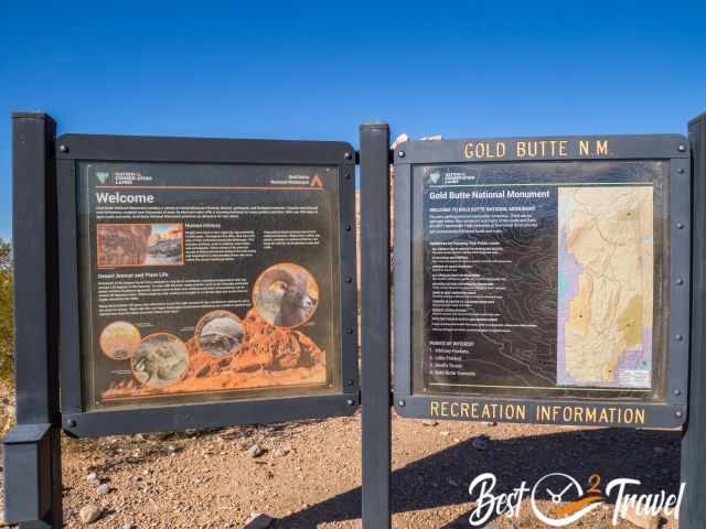 Information Panels at Whitney Pocket