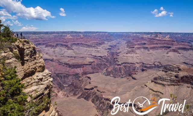 Yavapai Viewpoint into the Grand Canyon