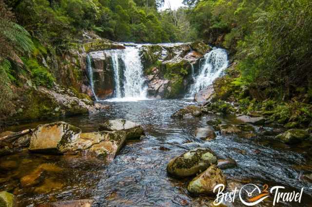 Halls Falls with a high flow