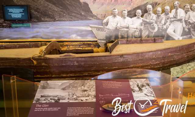 Exhibition about the exploration of the Colorado and Grand Canyon