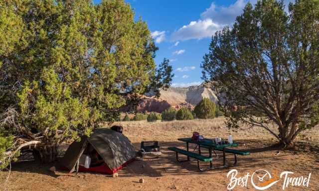 Kodachrome Bryce View Campground