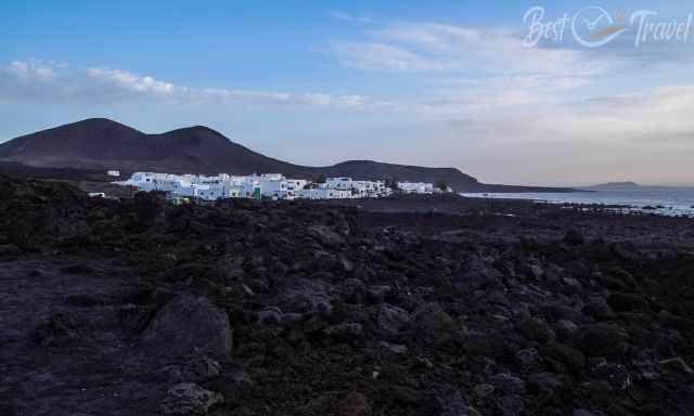 All houses are white in Lanzarote