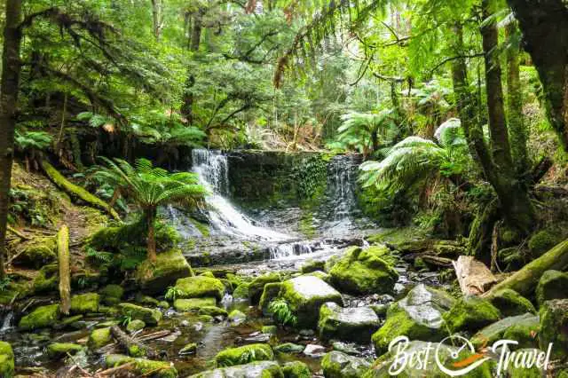 Horseshoe Falls in the Mount Field National Park