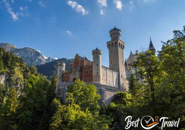 Viewpoint in front of Neuschwanstein