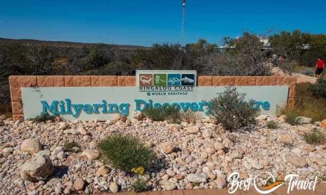 The Milyering Visitor Centre entrance