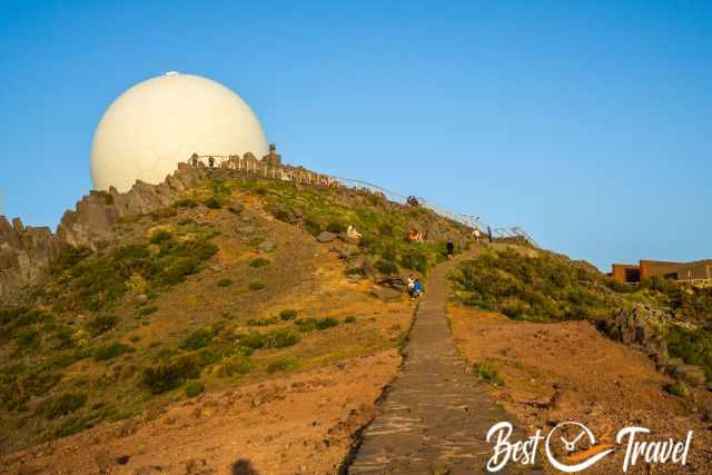 Pico Arieiro in Madeira at sunset