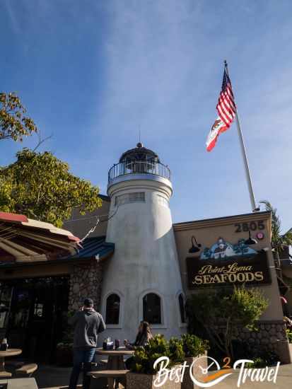 The Seafood Light form the seafood shop