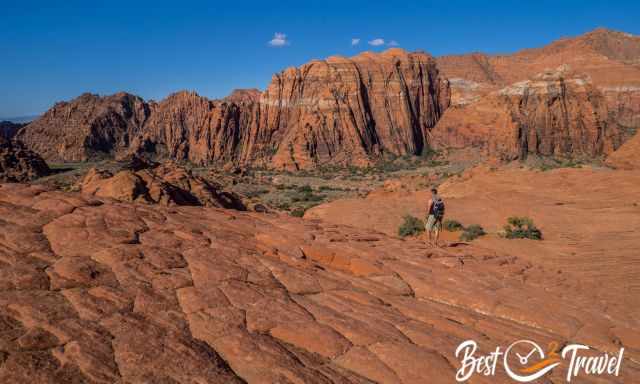 View from the Petrified Dunes in Snow Canyon