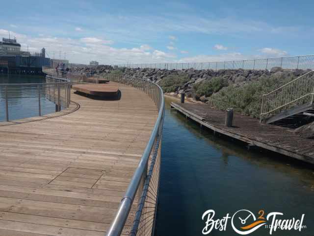 The new St.Kilda Pier in Melbourne