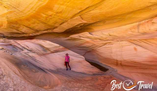 Me in the Alcove in Coyote Buttes North
