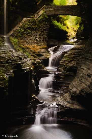 Watkins Glen Rainbow Falls