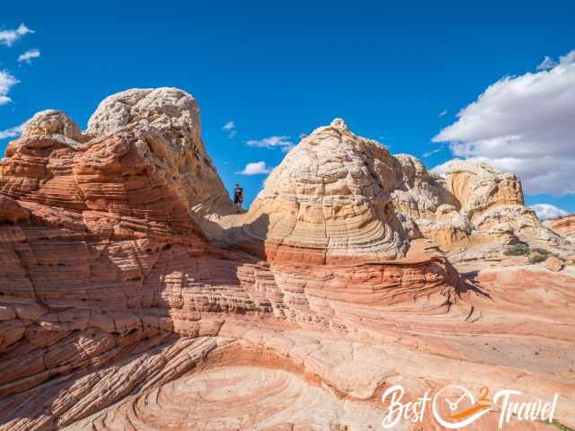 The White Pocket stone layers completely twisted