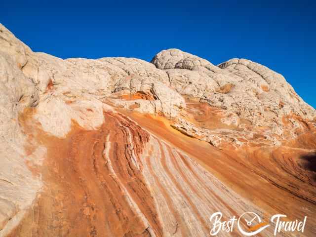 White Pocket and a reddish wave formation 