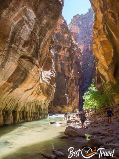 Narrows at the beginning